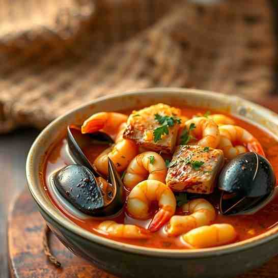 Jamaican Fish Tea - Spicy Seafood Stew Recipe